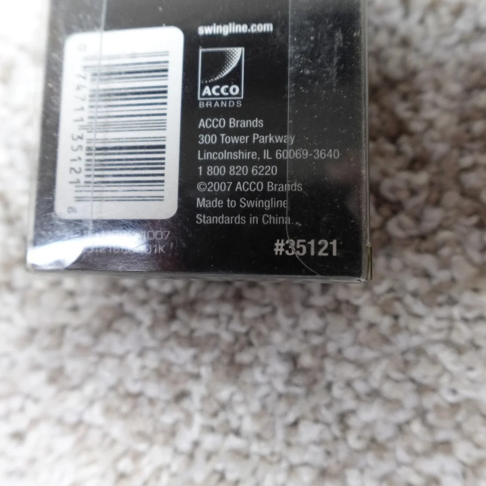 Swingline Color Bright Blue Staples 2000 Count Standard Size 35121
